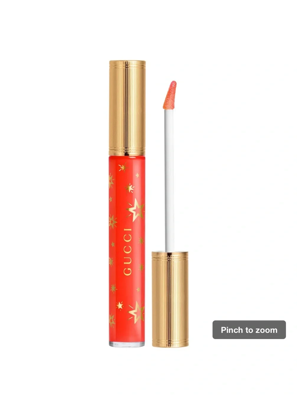 Gucci Hydrating Plumping Lip Gloss - 526 teresina red